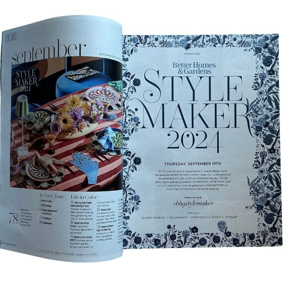 Better Homes & Gardens Magazine Cookbook September 2024 Pamela Comes Home - Picture 2 of 6